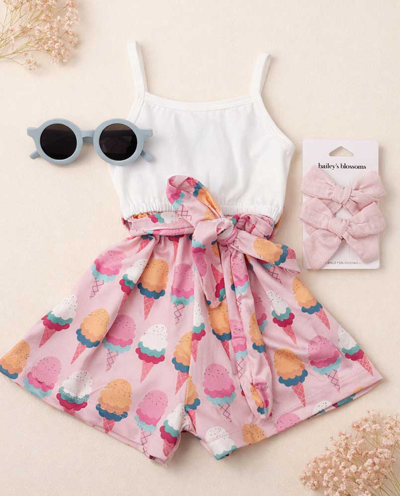 Betty Camisole Romper - Sunny Sundae - Image 3