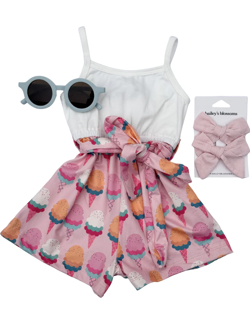 Betty Camisole Romper - Sunny Sundae - Image 5