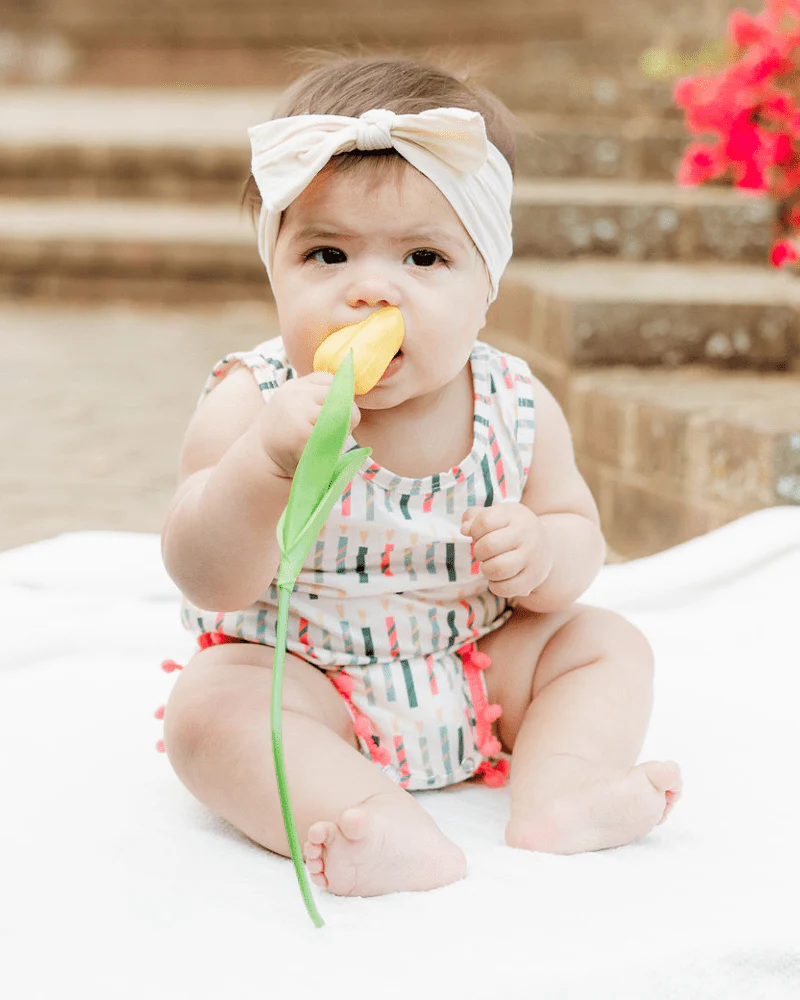 Dillon Pom Pom Romper - Make a Wish - Image 2