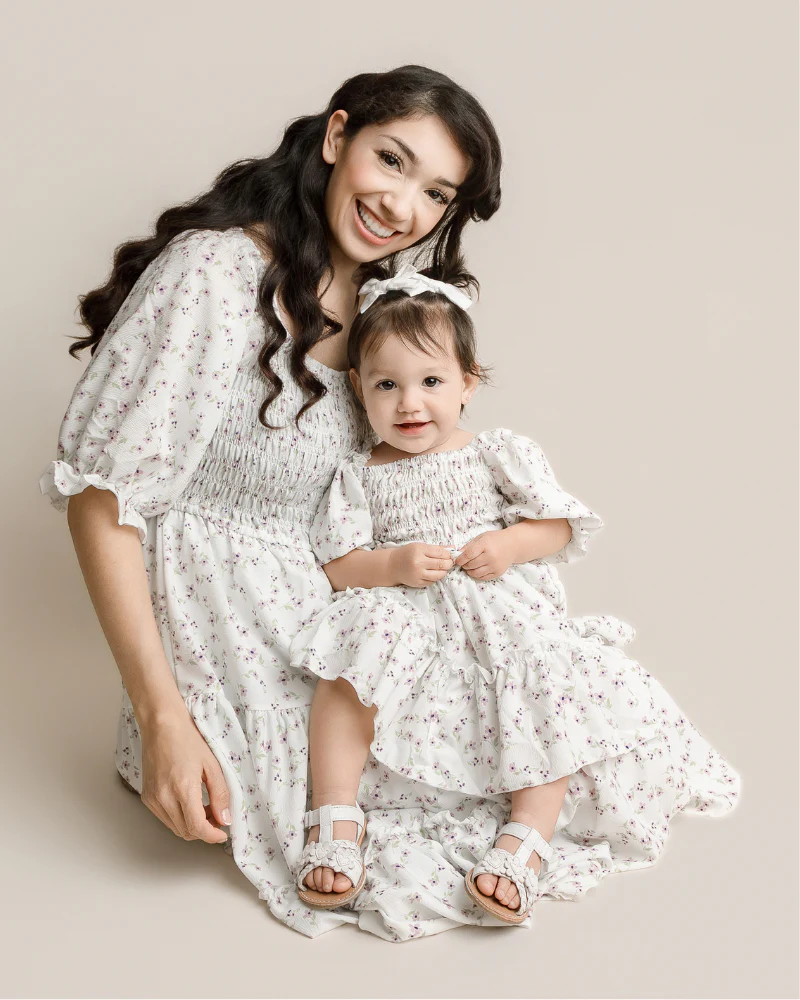 Katherine Dress - Lavender Floral - Image 2