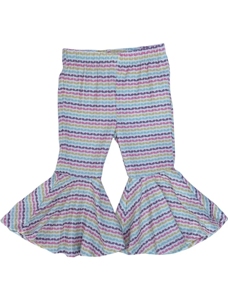 Keely Exaggerated Bell Bottoms - Vintage Bloom - Image 2