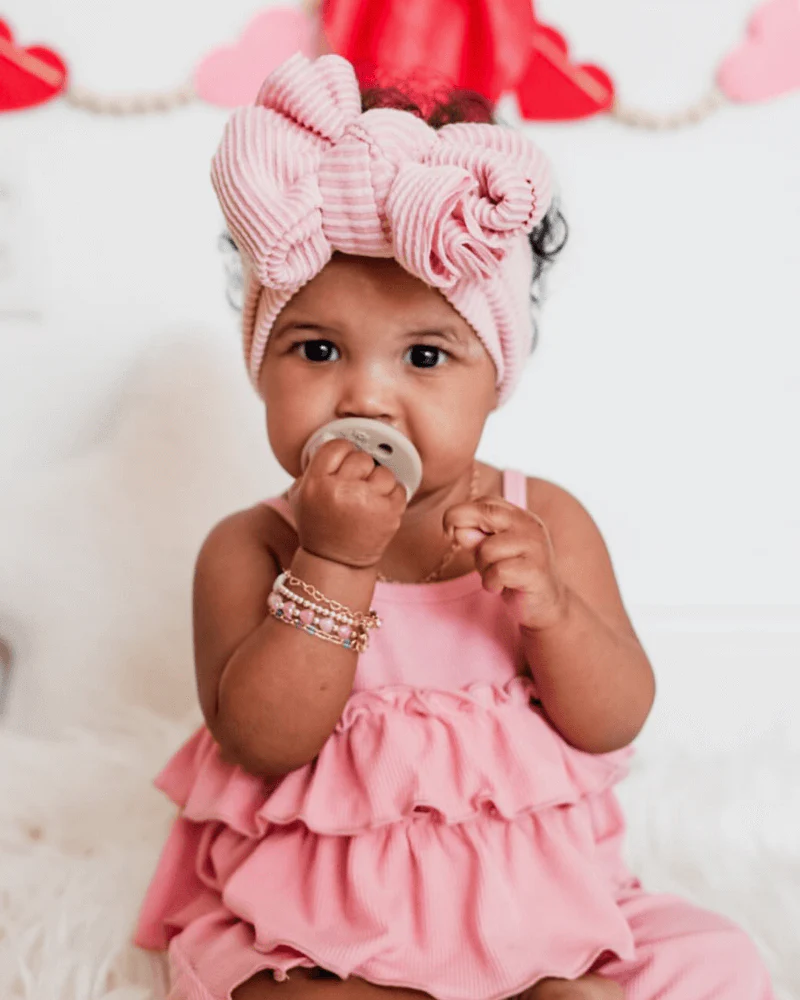 Presley Ruffle Tank Two-Piece Set - Pink - Image 5